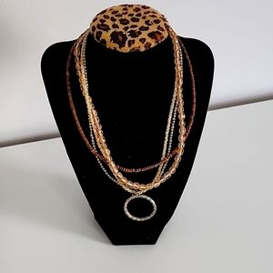 4 tiered necklace